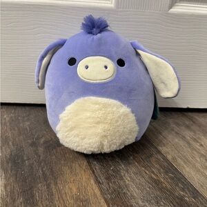 Squishmallows Milanda Soft Plush in Lavender and White